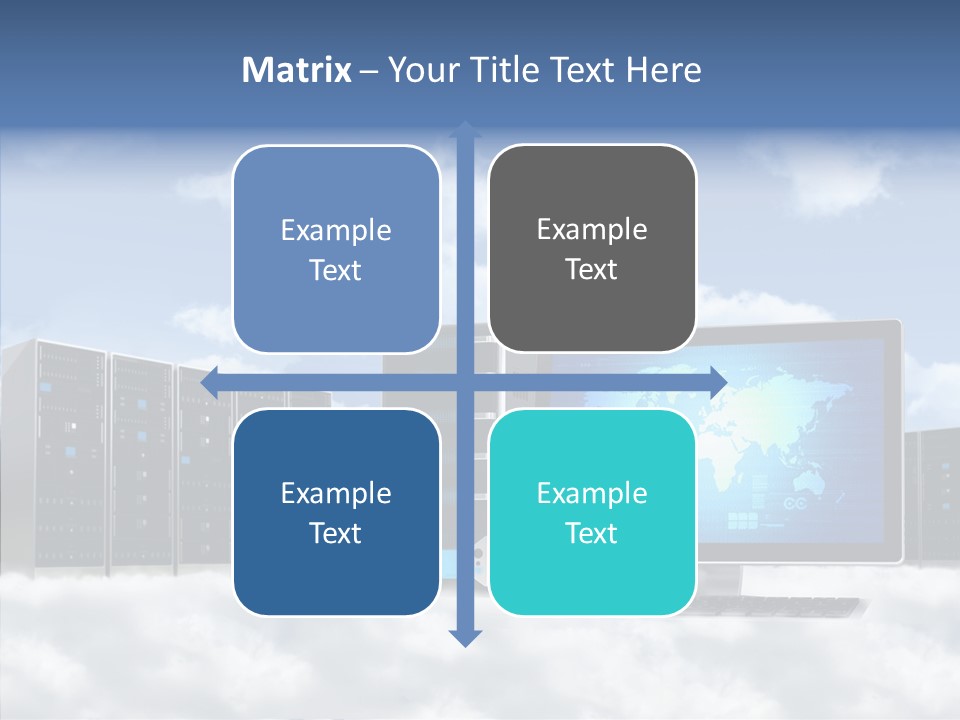 Inforrmation Technology Peripheral Communicate PowerPoint Template