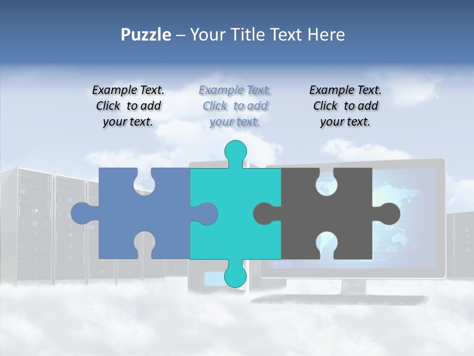 Inforrmation Technology Peripheral Communicate PowerPoint Template