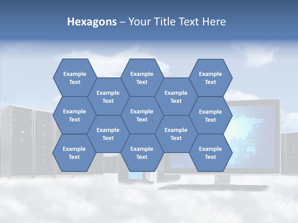 Inforrmation Technology Peripheral Communicate PowerPoint Template