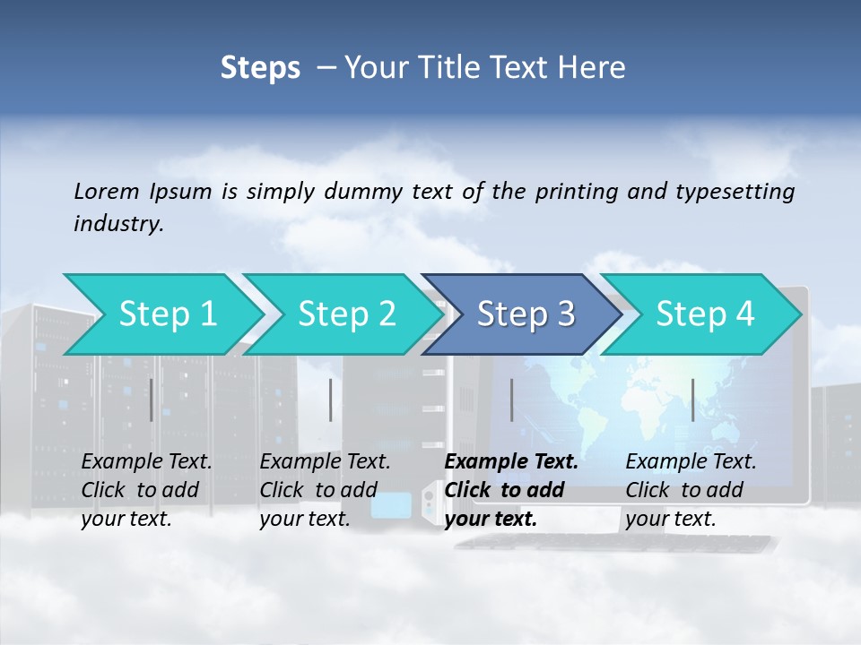 Inforrmation Technology Peripheral Communicate PowerPoint Template