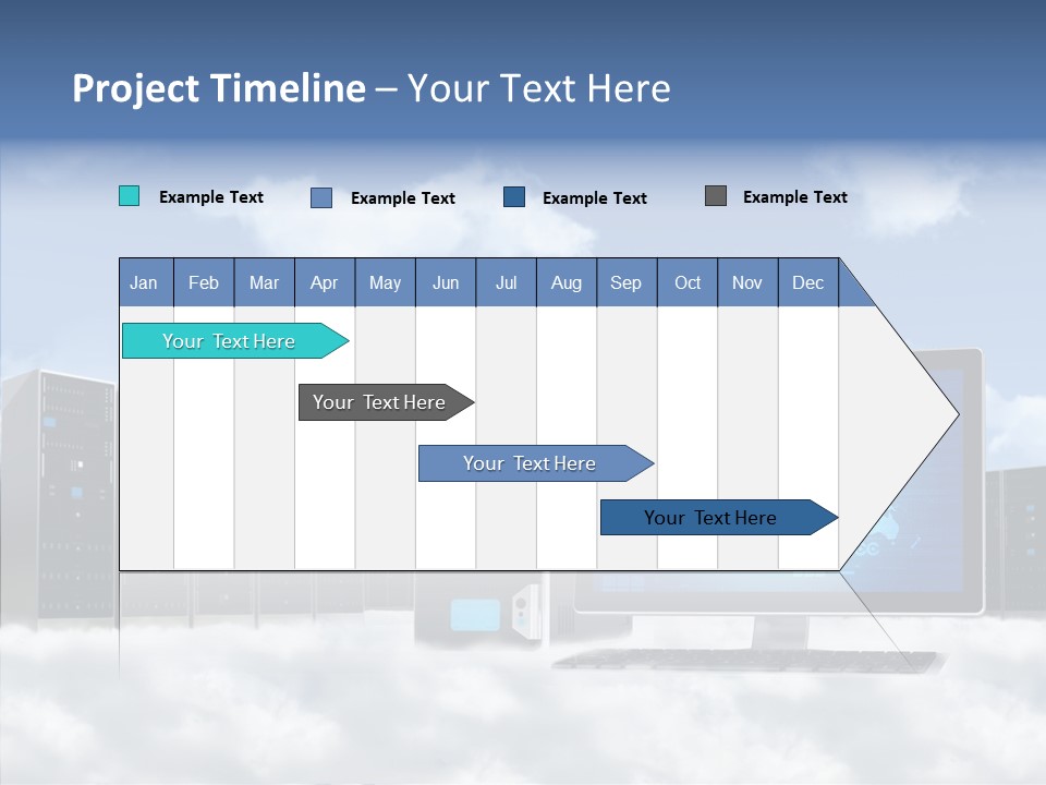 Inforrmation Technology Peripheral Communicate PowerPoint Template