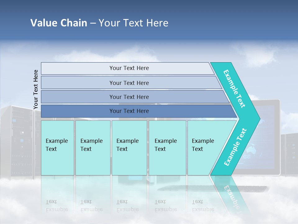 Inforrmation Technology Peripheral Communicate PowerPoint Template