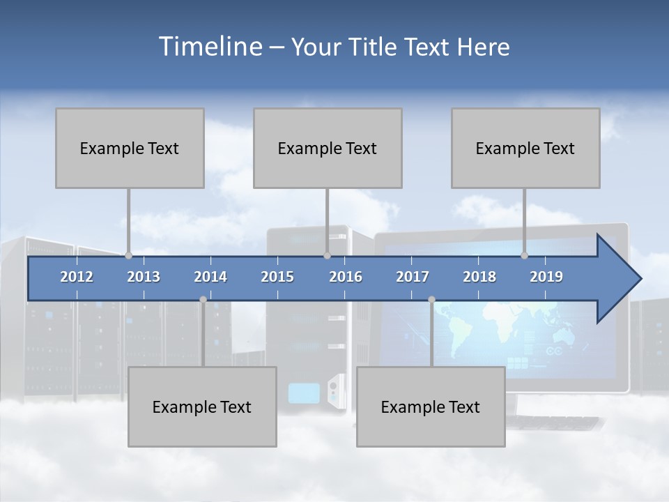 Inforrmation Technology Peripheral Communicate PowerPoint Template