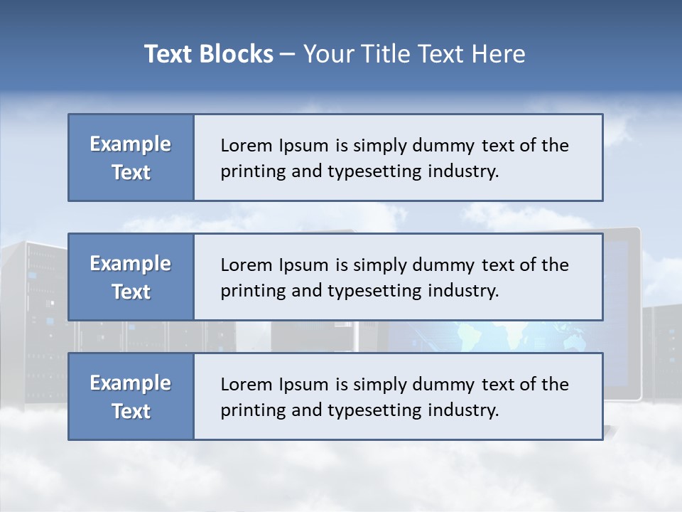 Inforrmation Technology Peripheral Communicate PowerPoint Template