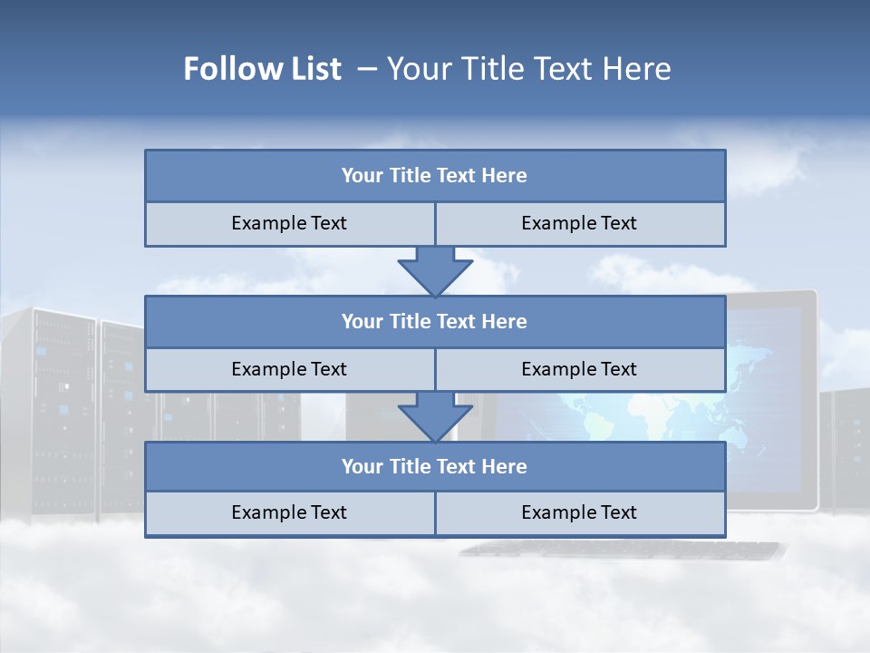 Inforrmation Technology Peripheral Communicate PowerPoint Template