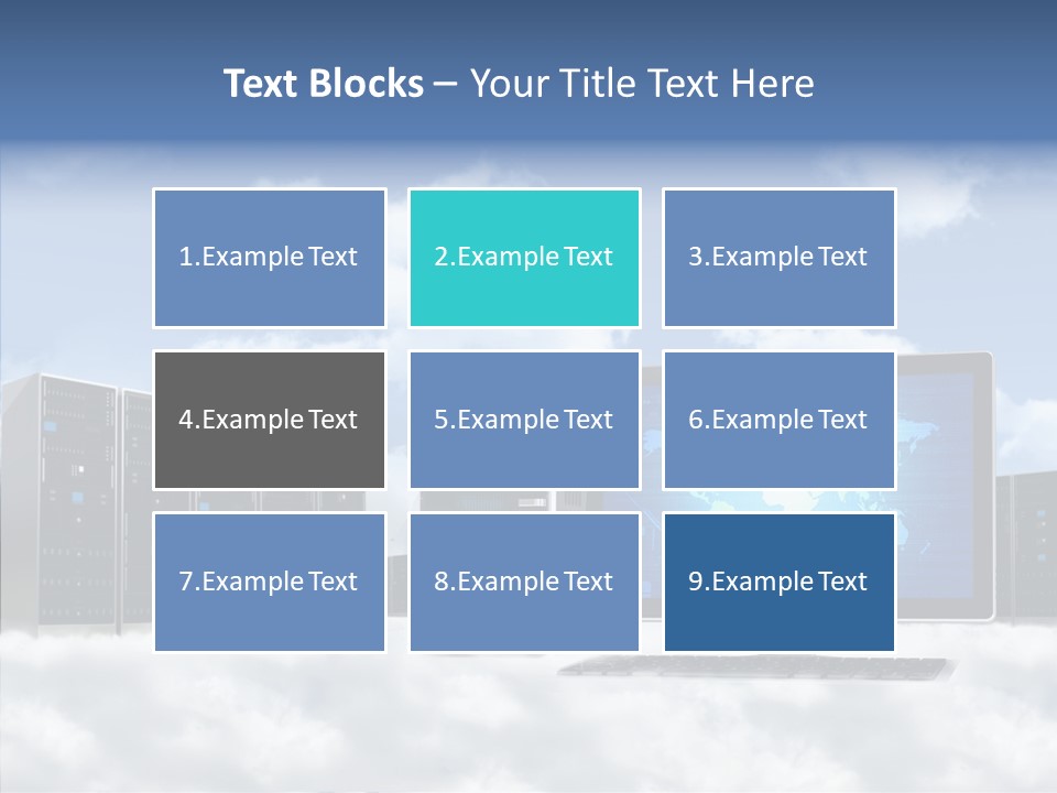 Inforrmation Technology Peripheral Communicate PowerPoint Template