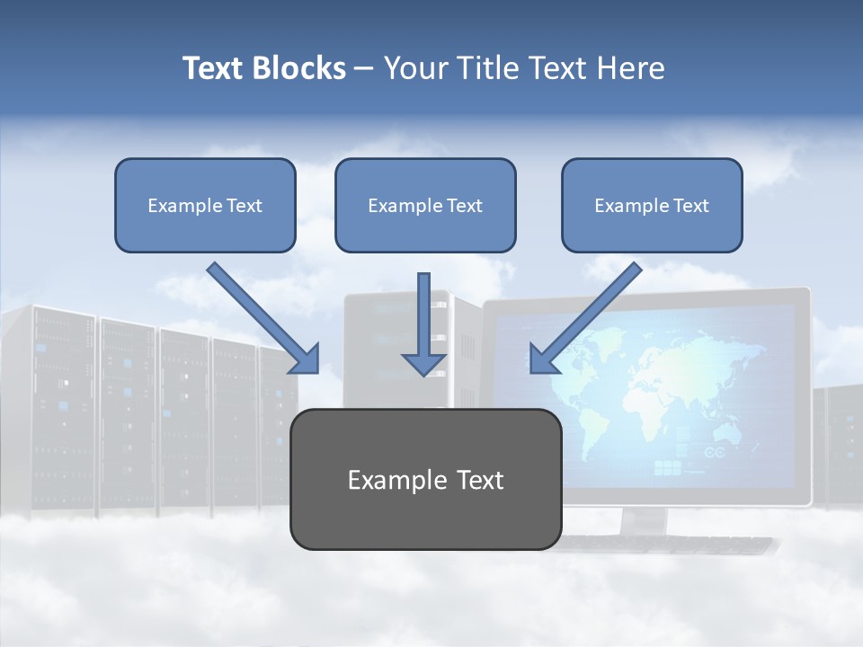 Inforrmation Technology Peripheral Communicate PowerPoint Template