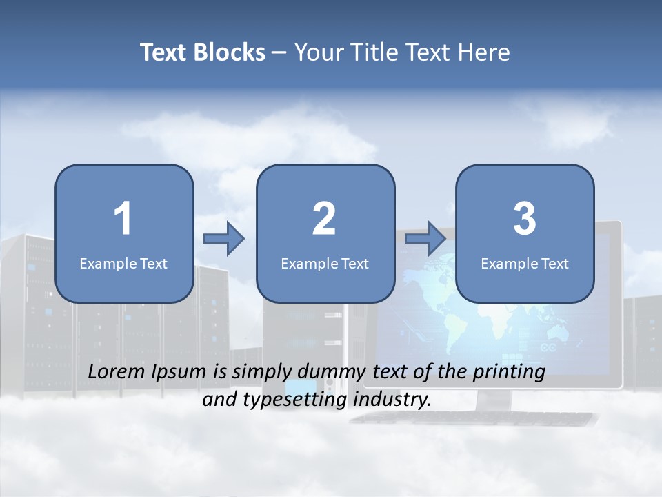 Inforrmation Technology Peripheral Communicate PowerPoint Template