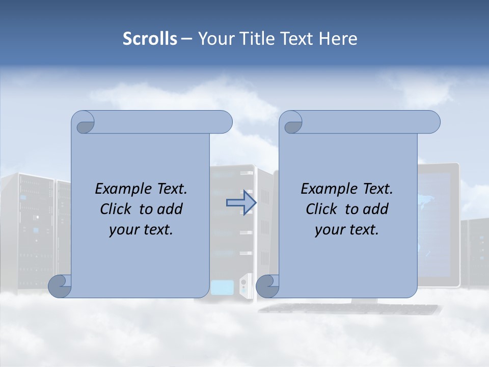 Inforrmation Technology Peripheral Communicate PowerPoint Template