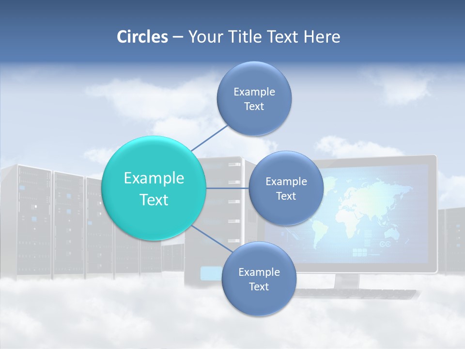 Inforrmation Technology Peripheral Communicate PowerPoint Template
