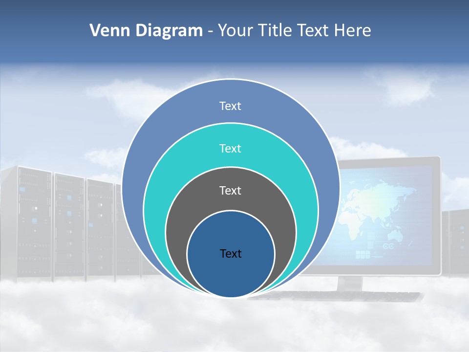 Inforrmation Technology Peripheral Communicate PowerPoint Template