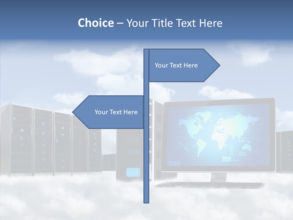 Inforrmation Technology Peripheral Communicate PowerPoint Template