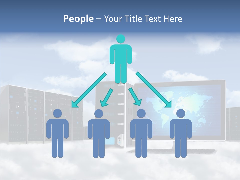 Inforrmation Technology Peripheral Communicate PowerPoint Template