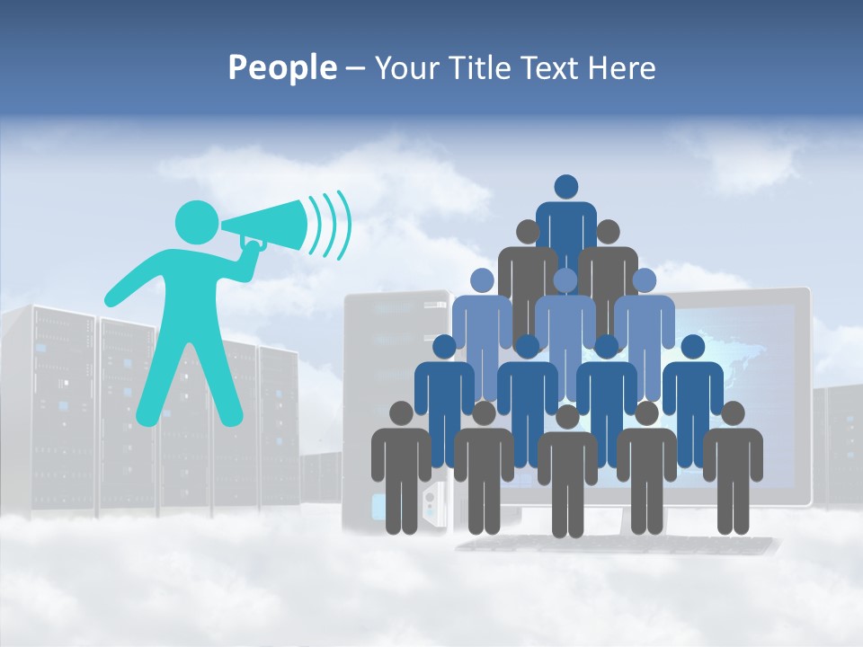 Inforrmation Technology Peripheral Communicate PowerPoint Template