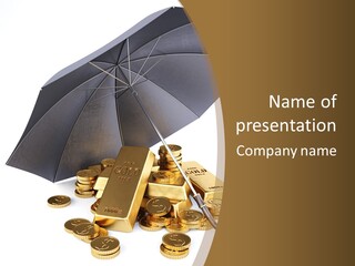 Wealth Security Symbol PowerPoint Template