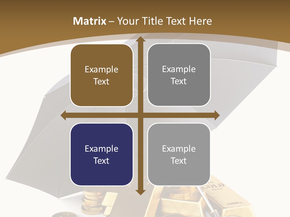 Wealth Security Symbol PowerPoint Template