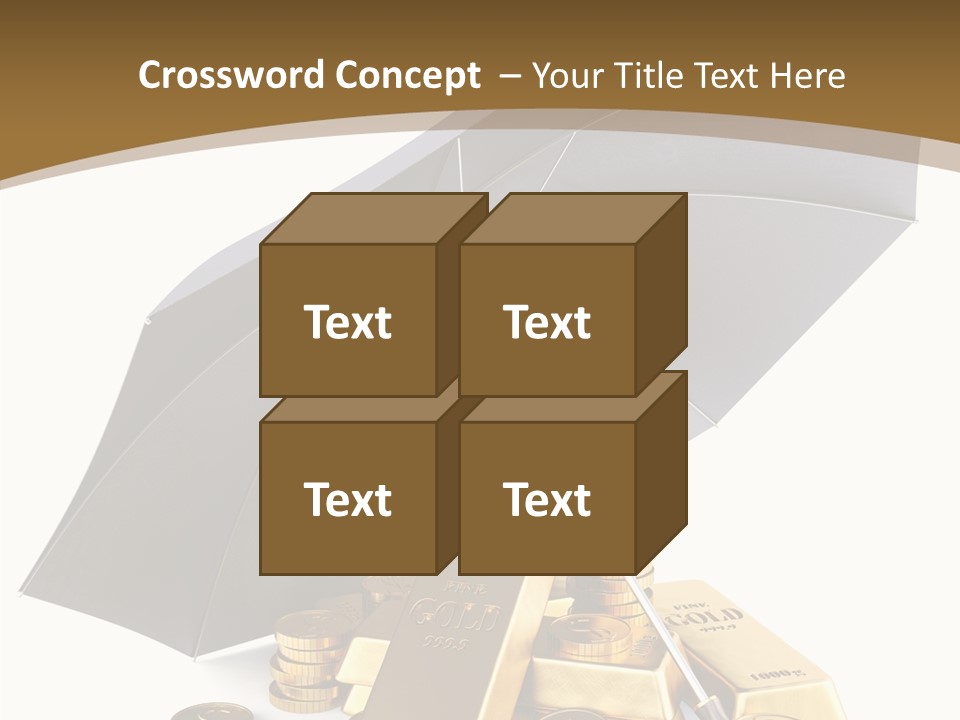Wealth Security Symbol PowerPoint Template