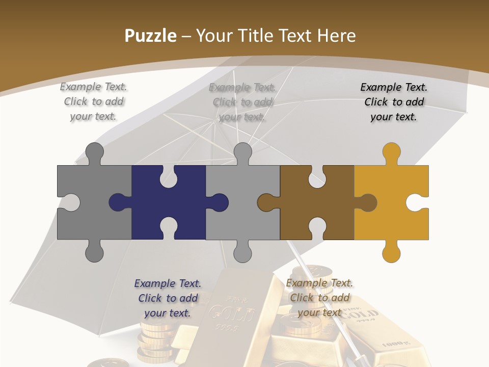 Wealth Security Symbol PowerPoint Template