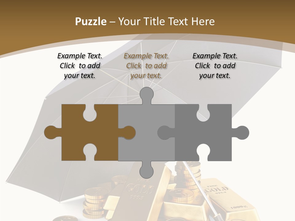 Wealth Security Symbol PowerPoint Template