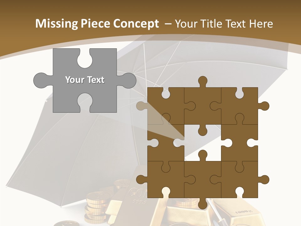 Wealth Security Symbol PowerPoint Template