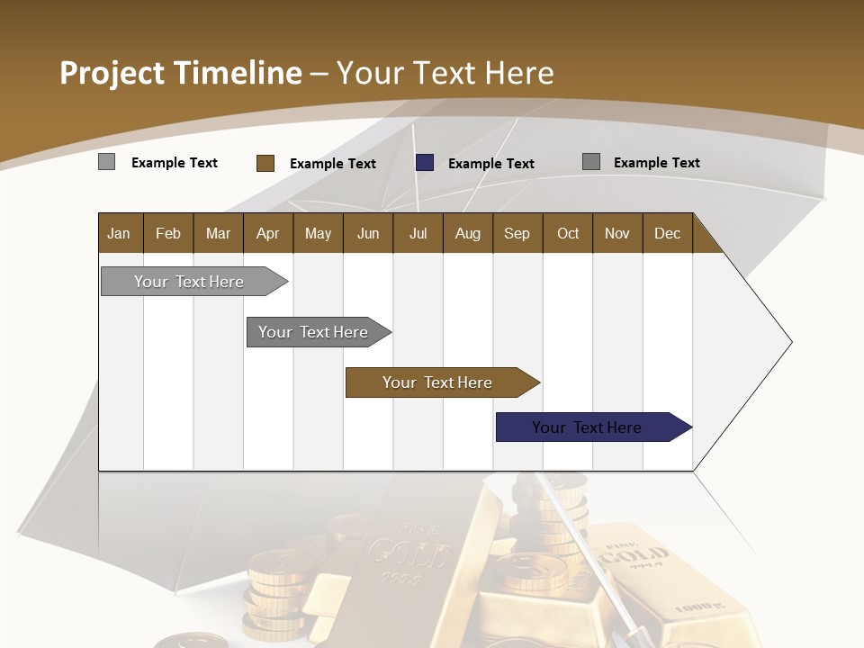 Wealth Security Symbol PowerPoint Template
