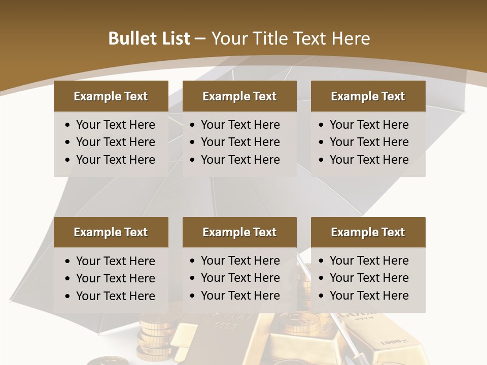 Wealth Security Symbol PowerPoint Template