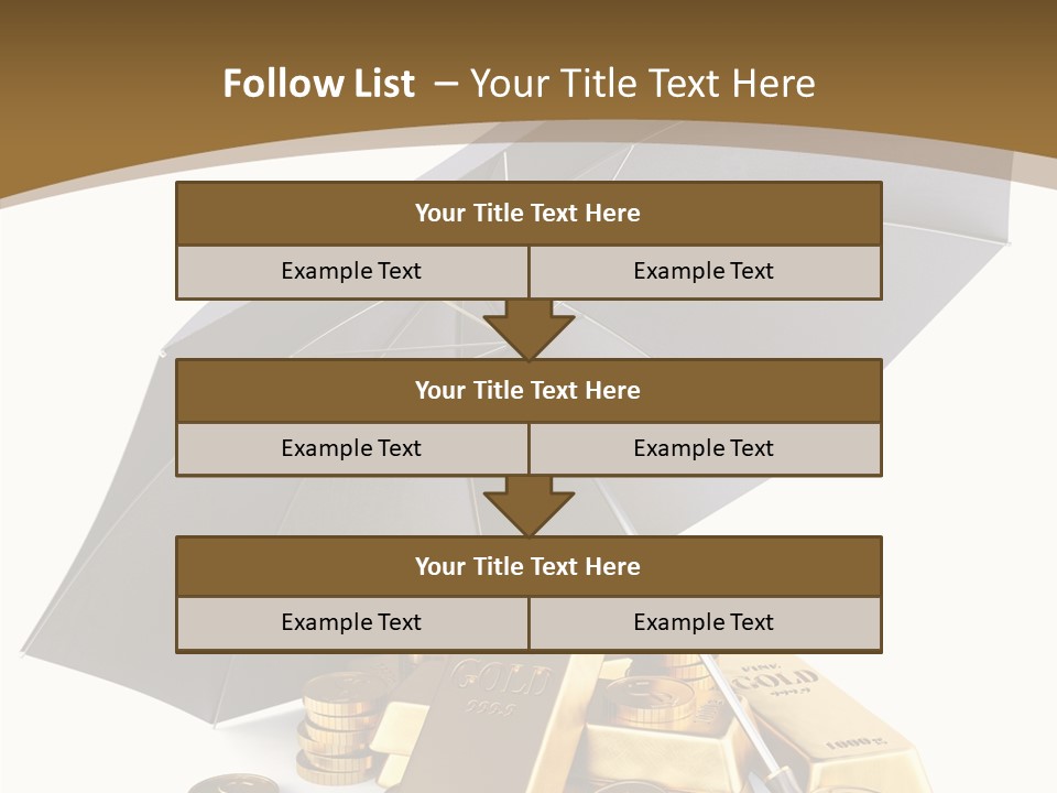 Wealth Security Symbol PowerPoint Template