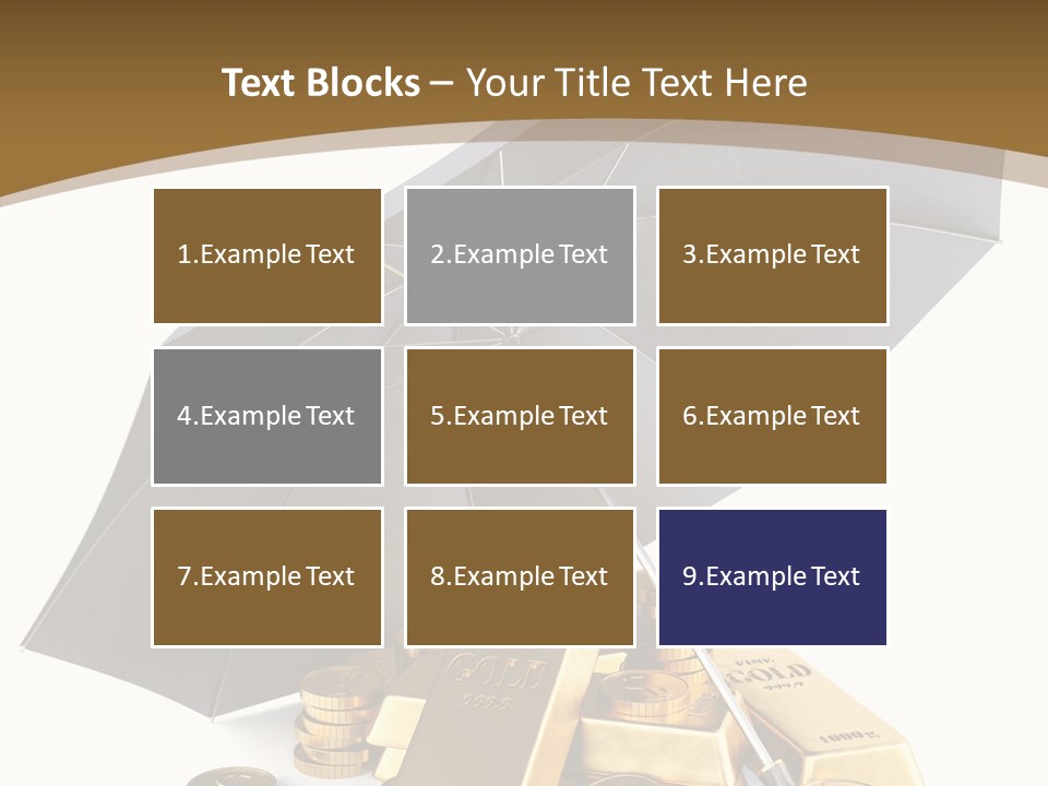 Wealth Security Symbol PowerPoint Template