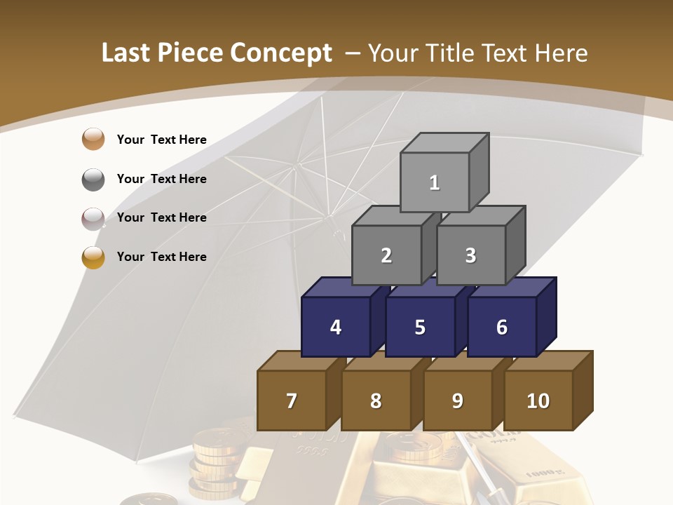 Wealth Security Symbol PowerPoint Template