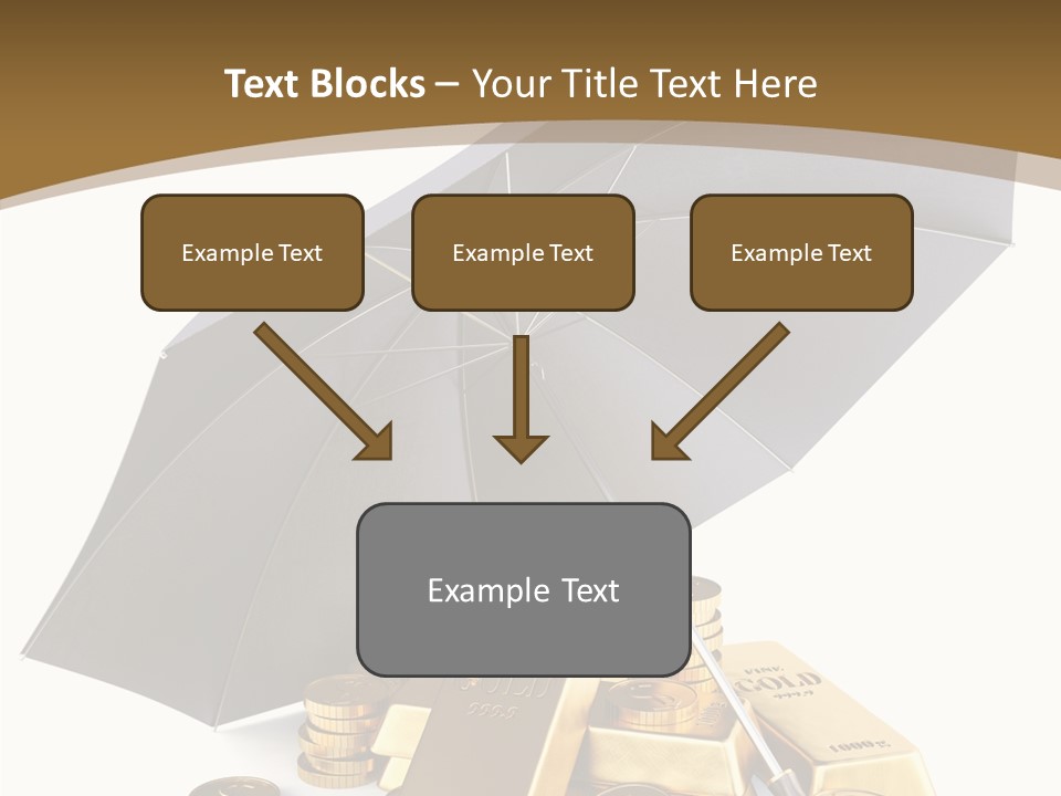 Wealth Security Symbol PowerPoint Template