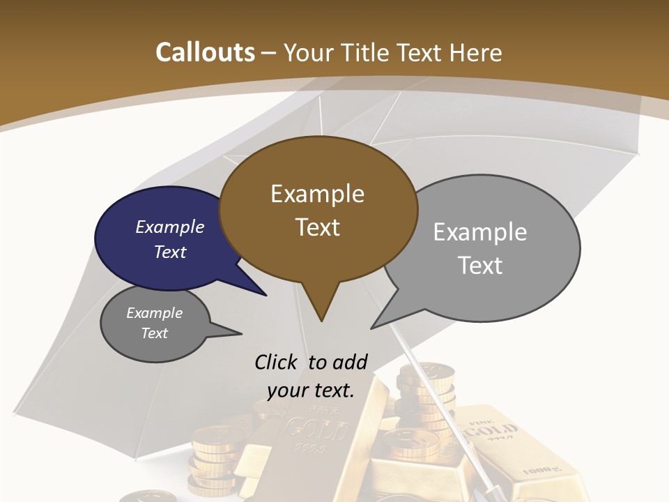 Wealth Security Symbol PowerPoint Template