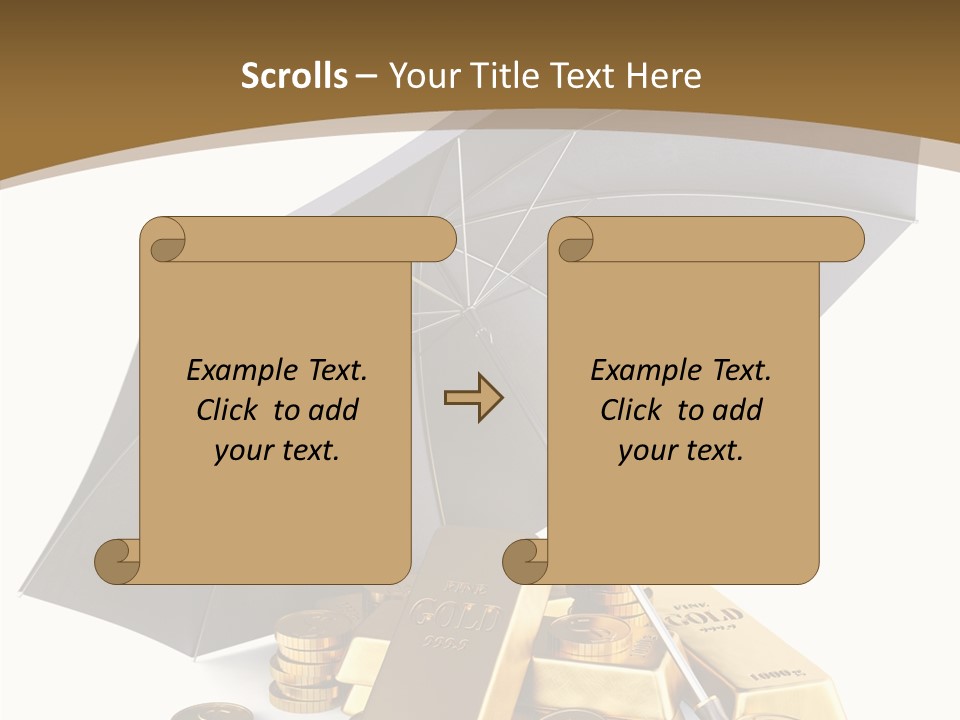 Wealth Security Symbol PowerPoint Template