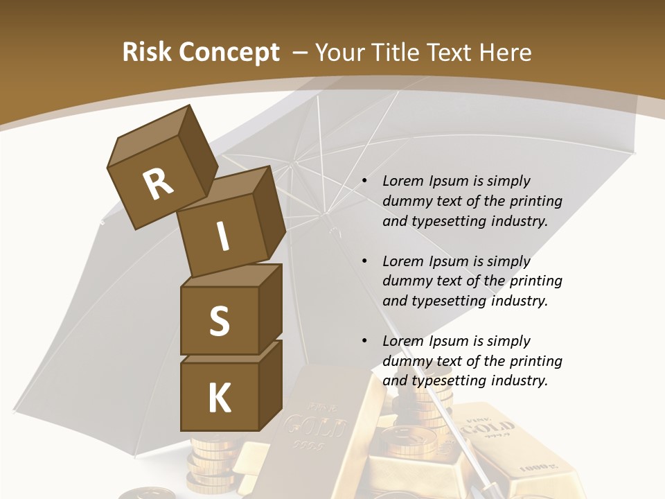 Wealth Security Symbol PowerPoint Template