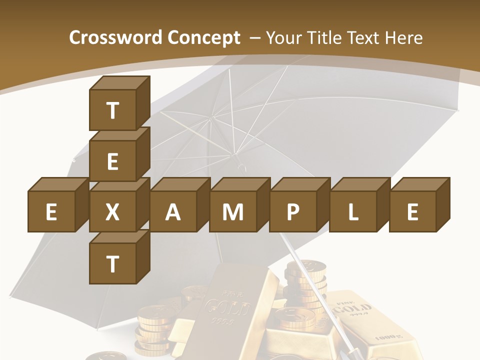 Wealth Security Symbol PowerPoint Template