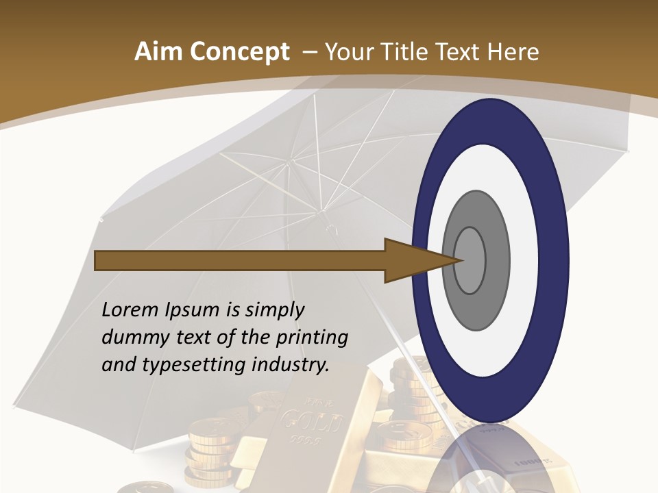 Wealth Security Symbol PowerPoint Template