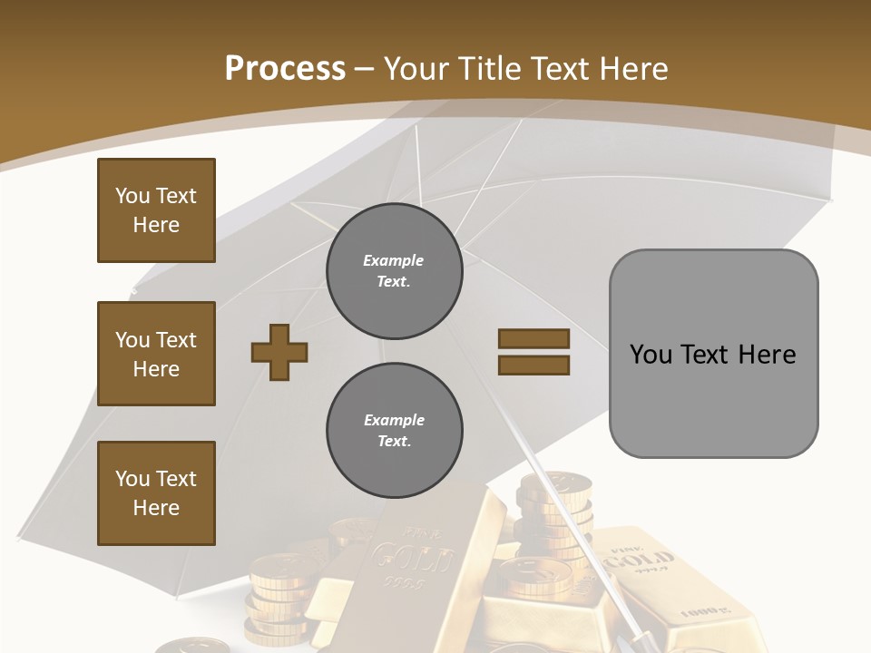 Wealth Security Symbol PowerPoint Template
