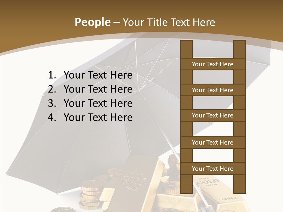 Wealth Security Symbol PowerPoint Template