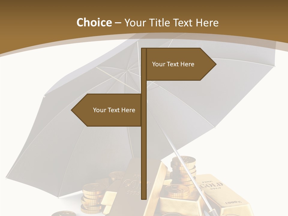 Wealth Security Symbol PowerPoint Template