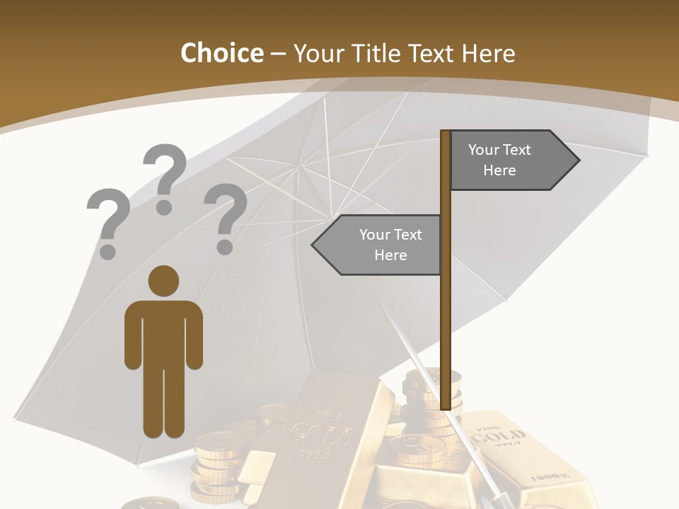 Wealth Security Symbol PowerPoint Template