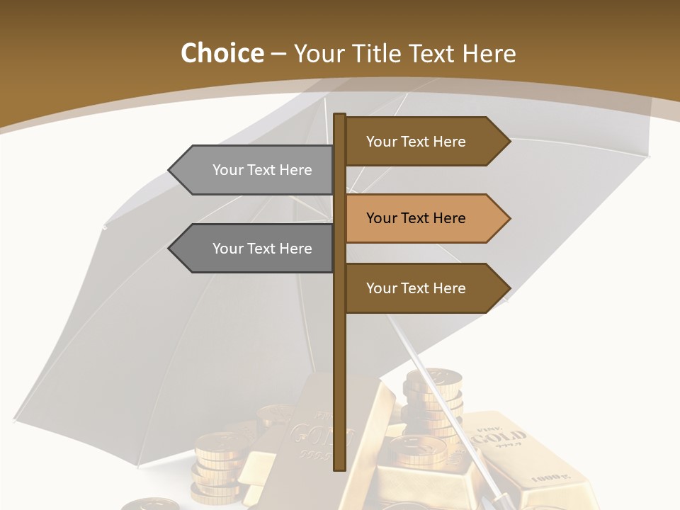 Wealth Security Symbol PowerPoint Template
