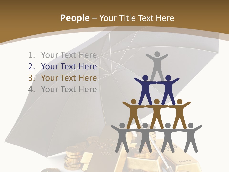 Wealth Security Symbol PowerPoint Template