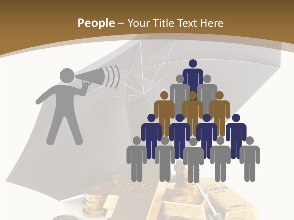 Wealth Security Symbol PowerPoint Template