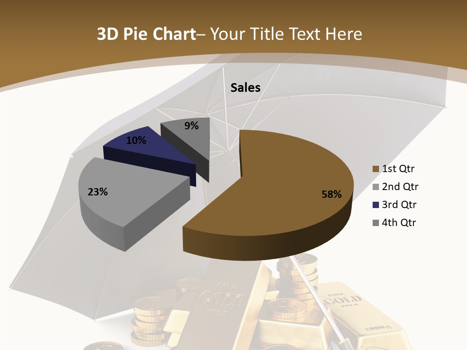 Wealth Security Symbol PowerPoint Template