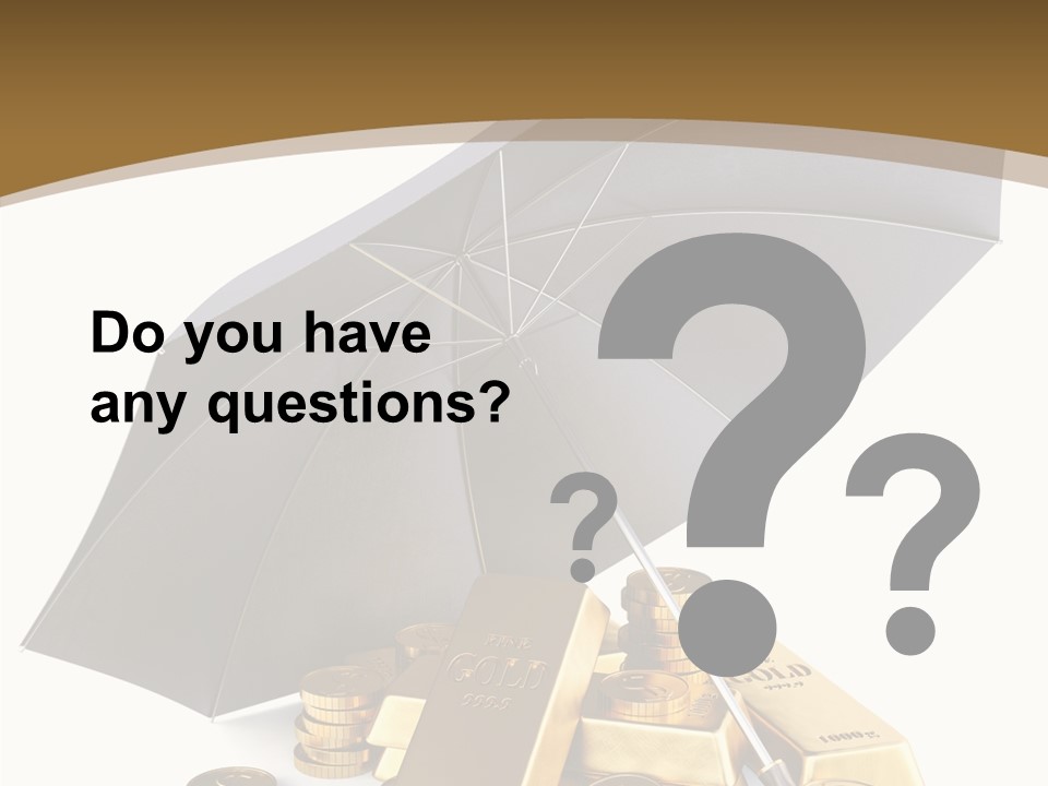 Wealth Security Symbol PowerPoint Template