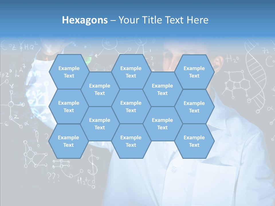 Scientist Chemistry Education PowerPoint Template