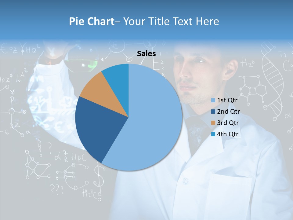 Scientist Chemistry Education PowerPoint Template