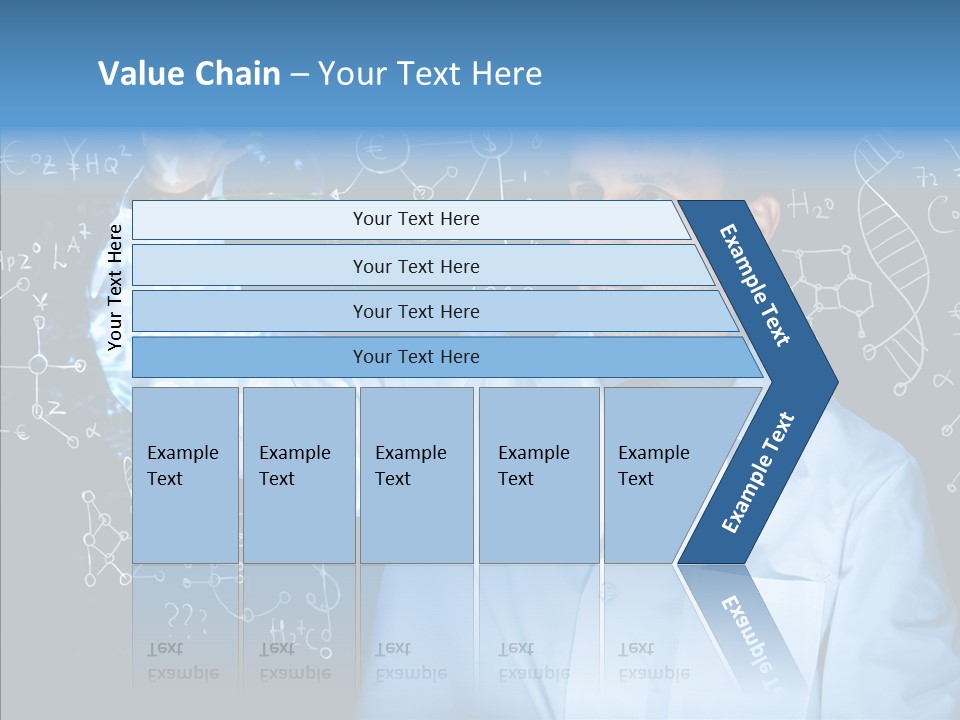 Scientist Chemistry Education PowerPoint Template