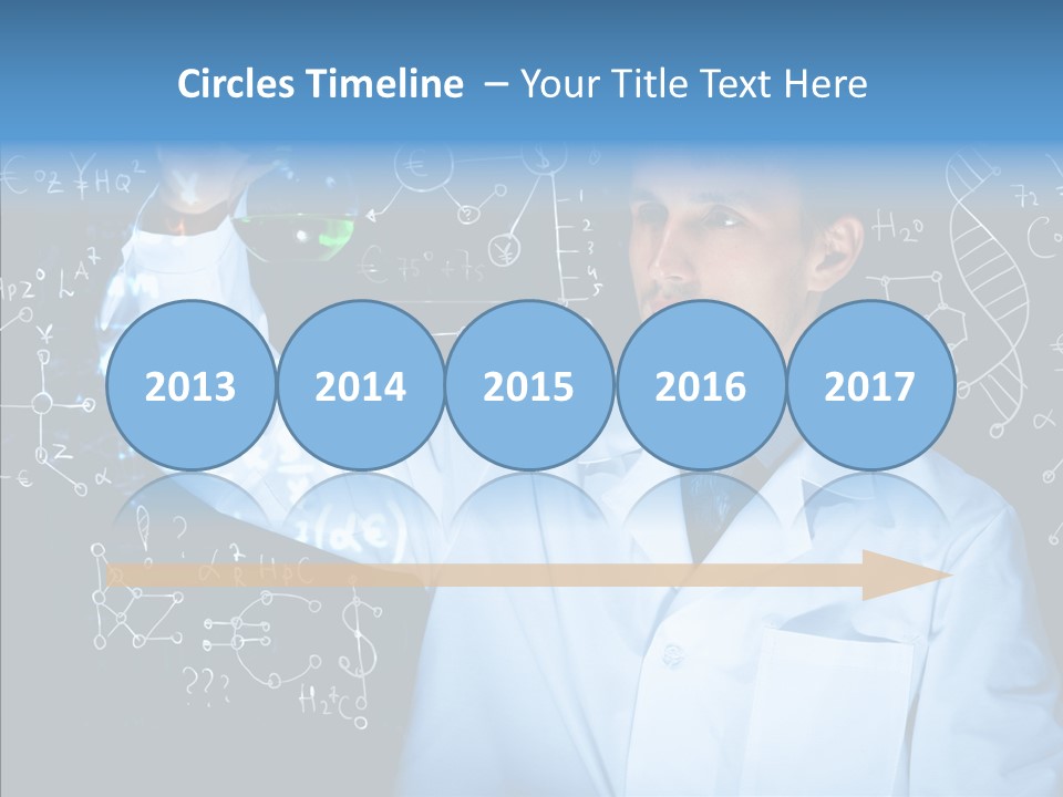 Scientist Chemistry Education PowerPoint Template