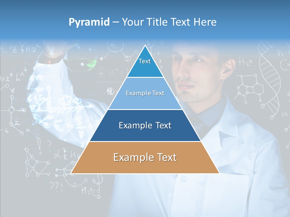 Scientist Chemistry Education PowerPoint Template