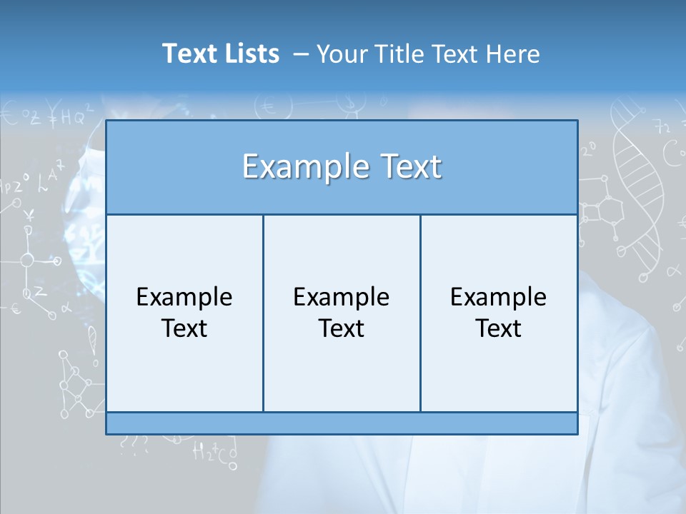 Scientist Chemistry Education PowerPoint Template